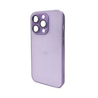 Чохол для смартфона AG Glass Matt Frame Color для iPhone 15 Pro Light Purple