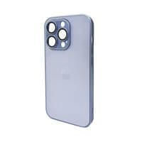 Чохол для смартфона AG Glass Matt Frame Color Apple iPhone 15 Pro Sierra Blue