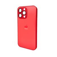 Чохол для смартфона AG Glass Matt Frame Color для iPhone iPhone 15 Pro Max Coke Red