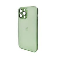 Чохол для смартфона AG Glass Matt Frame Color для iPhone 13 Pro Max Light Green