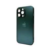 Чохол для смартфона AG Glass Matt Frame Color Apple iPhone 12 Pro Cangling Green