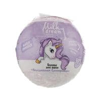 Бомбочка для ванны Milky Dream Kids Очаровательная единорожка 100 г (4820205301735)
