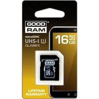 microSDHC (UHS-1) GoodRam 16Gb class 10 (adapter SD)