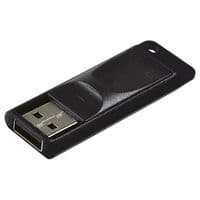 Флеш Verbatim USB 2.0 SLIDER 16Gb Black
