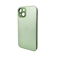 Чохол для смартфону AG Glass Matt Frame Color Apple iPhone 15 Light Green