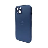 Чохол для смартфона AG Glass Matt Frame Color Apple iPhone 12 Navy Blue