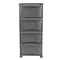 Комод VIOLET HOUSE 0354 Classic ANTRACIT 39.5*47*90 см (0354 Classic ANTRASIT)