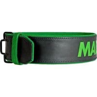 Атлетичний пояс MadMax MFB-302 Quick Release Belt шкіряний Black/Green XL (MFB-302_XL)