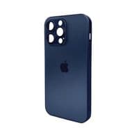Чохол для смартфона AG Glass Matt Frame Color для iPhone iPhone 15 Pro Max Navy Blue