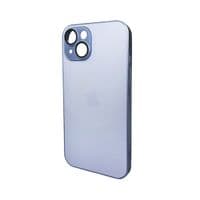 Чохол для смартфона AG Glass Matt Frame Color Apple iPhone 15 Sierra Blue