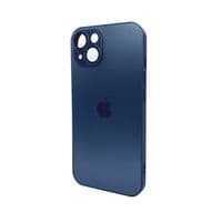 Чохол для смартфону AG Glass Matt Frame Color Apple iPhone 15 Navy Blue