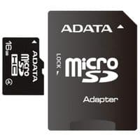Карта памяти A-DATA 16GB microSDHC Class 4 (AUSDH16GCL4-RA1)