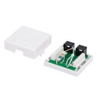 Розетка сетевая Atcom RJ45 x2 UTP cat.6 (60252)