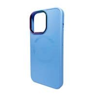 Чохол для смартфона AG Glass Sapphire MagSafe Logo для Apple iPhone 15 Sierra Blue