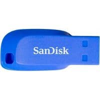 Флеш SanDisk USB 2.0 Cruzer Blade 64Gb Electric Blue