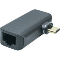 Адаптер PowerPlant USB Type-C - RJ-45, 100/1000Мб