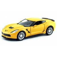 Машина Uni-Fortune CHEVROLET CORVETTE C7 желтый (554039М(С))