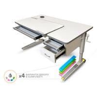 Парта Mealux Sherwood XL Energy Multicolor с тумбой (BD-860 W/MC Energy+ящик)