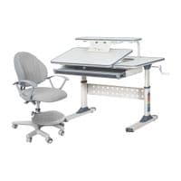 Парта с креслом ErgoKids TH-320 W/G + Y-407 G