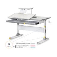 Парта Mealux Vancouver Multicolor с полкой S50 (BD-620 W/G MC + S50 WG)
