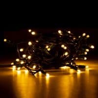 Гірлянда Novogod`ko вулична, 65 LED, IP65, білий теплий, зелений провід, 12,25 м (801190)