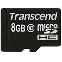 8GB micro SDHC10 (w/o Adapter)