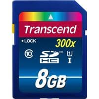 Карта памяти Transcend 8GB SDHC C10 UHS-I R60MB/s
