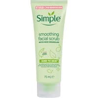 Скраб для лица Simple Smoothing Facial Scrub Выравнивающий 75 мл (5011451103894)