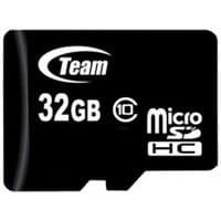 Карта памяти MicroSDHC 32GB Class 10 Team (TUSDH32GCL1002)