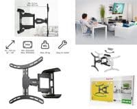 Кріплення ТВ поворотне Hama TV-WB, 32-65", чорний