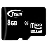 Карта памяти MicroSDHC  8GB Class 4 Team (TUSDH8GCL402)
