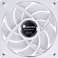 Кулер JONSBO SL-120W White (120mm, 600-1500RPM, 32dB, 4pin+LED 3pin)