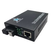 Медіаконвертер 10/100/1000BASE-T 1000BASE-LX 1SM WDM SC 20KM TX1310/RX1550nm