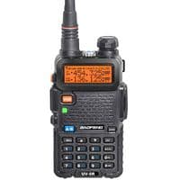Рация Baofeng UV-5R HC Black + Гарнитура Baofeng c кнопкой РТТ
