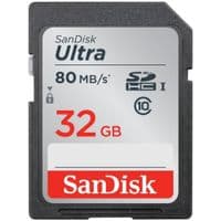 Карта памяти SanDisk 32GB SDHC C10 UHS-I R80MB/s Ultra