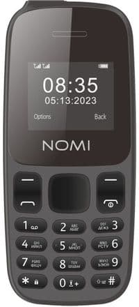 Мобільний телефон Nomi i1440 Black, 2 Sim, 1.44" (128x64) TN, microSD, BT, MP3, Li-Ion 600mAh