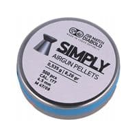 Пульки JSB Diabolo Simply 4,5 мм, 0.535 г, 500 шт/уп (001246-500)