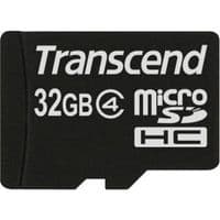 TRANSCEND Модуль флэш-памяти 32ГБ Micro SDHC x 1 Class 4 with Adatper(SD 2.0)
