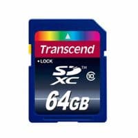 Карта памяти SDXC 64GB Class 10 Transcend (TS64GSDXC10)