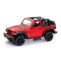 Машина Uni-Fortune JEEP WRANGLER RUBICON OPEN TOP (МАТОВАЯ) красная (554060NTM(B))
