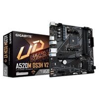 Материнская плата sAM4 AMD A520 DP/HDMI 4xDDR4 1xM .2 GbE Lan mATX A520M DS3H V2