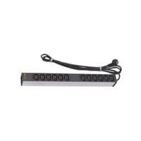 Блок PDU, 12 розеток IEC C13, вилка Schuko, кабель 3м. DP-RP-12-IECC13