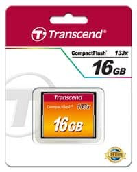 Карта памяти Transcend 16GB CF 133X