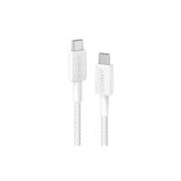 Кабель ANKER 322 USB-C to USB-C - 1.8m Nylon (Белый)