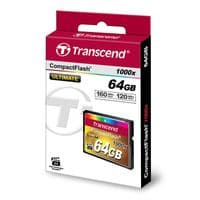 Карта пам'яті Transcend 64Gb Compact Flash 1000x (TS64GCF1000)