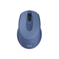 Mouse Trust Zaya Перезаряжаемая беспроводная синяя (25039)