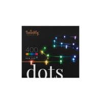 Гірлянда Smart LED Twinkly Dots Lights RGB 400 Gen II, IP44, 20м, кабель прозорий