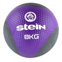 Медбол Stein Черно-фиолетовый 8 кг (LMB-8017-8)