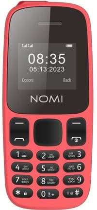 Мобільний телефон Nomi i1440 Red, Dual Sim (Mini-SIM), 1.44" (128x64) TN, MicroSD (до 16 ГБ), BT, MP3, 600mAh