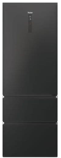 Холодильник Haier многодверный, 200.6x70х67.5, холод.отд.-343л, мороз.отд.-140л, 3дв., А++, NF, инв., дисплей, зона св-ти, черный